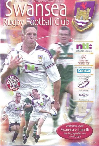 Swansea llanelli sep 2000 - v,