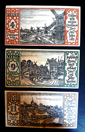 Germania vecchie banconote - germania,