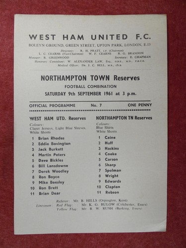 Whu northampton town - northampton,