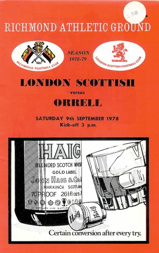 Londra scozzese orrell 9 - londra, v